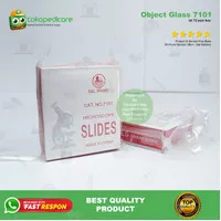 Object Glass 7101 Sail Brand | Kaca Preparat Mikroskop Isi 72 Slides