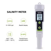 Salinometer Salinity Meter Pen 2in1 Salinity & Temperature 0~199.9ppt