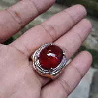 cincin batu akik red baron asli pacitan bukan red Raflesia