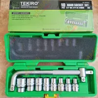 kunci sok set 10 pcs TEKIRO socket set kunci shock kunci sock 8-24 mm