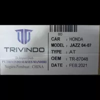 Radiator Honda Jazz Matic AT 2004-2007 Trivindo TR-87048