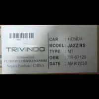 Radiator Honda Jazz RS Manual MT 2008-2013 Trivindo TR-87129