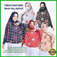 Jilbab Jersey Premium Lengan Panjang Syari Jumbo Motif Original Mewah