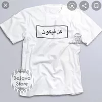 kaos t-shirt tulisan arab