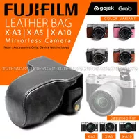 Leather Bag Fujifilm Mirrorless X-A3/XA3 Bahan Kulit Sintetis