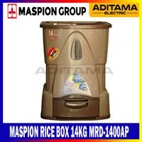 Rice Box Maspion MRD1400AP MRD-1400 14Kg/ Tempat Beras Maspion MRD1400