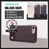 IPHONE 7 / 8 / SE 2020 NILLKIN OGER ORIGINAL HARD CASE LEATHER COVER