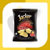 Snack Import | Jacker Keripik Kentang / Potato Chips Hot & Spicy 60gr