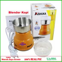Aishuka - KS168 Coffee Grinder - Blender Pelumat Bumbu - Merah