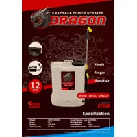Sprayer EIKO DRAGON 12 Liter Single, sprayer hama, sprayer elektrik