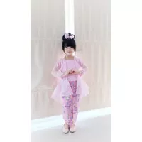 Baju Adat Anak Kebaya Calista Bahan Brokat