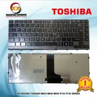 Keyboard Toshiba M645 M640 M650 P745 P740 Series Black NO BACKLIGHT