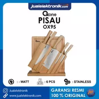 Oxone OX95 OX 95 Pisau Set Kayu Wooden Knife Set