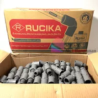 Fitting PVC RUCIKA AW / SDL 1/2 " / Sok Drat Luar 1/2 Inch