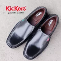 Sepatu Kickers Pantofel Pria Bahan Kulit / Sepatu Kerja Formal Pria