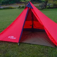 tenda camping tarptent piramida tenda ultralight nyilon 20d