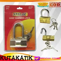 Gembok stelar panjang/Hammer lock long shackle 70mm