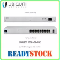 Ubiquiti USW-24-POE 24-Port managed PoE switch