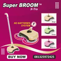 SUPER BROOM Sapu Otomatis Tanpa Listrik - superbroom ASLI BOLDE 100%