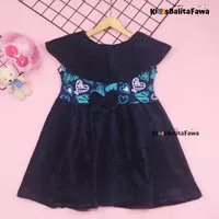 Dress Najwa uk 5-6 Tahun / Dres Baju Anak Perempuan Gaun Pesta Import