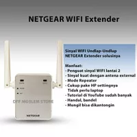 Modem Router Wifi Extender NETGEAR N300 WiFi Range Extender (EX2700)