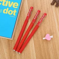 Pulpen Sekolah Kantor Import - Bolpoint Pena Test Alat Tulis Murah