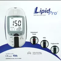 LipidPro Alat Cek Kolesterol Trigliserida HDL LDL Meter Lipid Pro