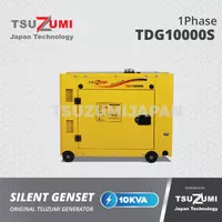 Genset Silent 8 KVA 7000 Watt type TDG 10000S Tsuzumi Japan