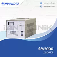 STABILIZER MINAMOTO SM2000 ( 2000VA ) STAVOL SERVO MOTOR AVR