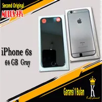 apple iphone 6s 64gb grey second mulus