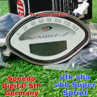 Speedo Digital layar putih SIP Germany utk vba vbb Super Sprint