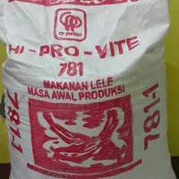 Pelet pakan lele, patin, mas, nila Hi-Pro 781-1 satu sak 20kg