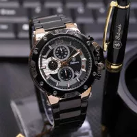 jam tangan pria original tetonis ts 313 free pulpen