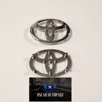 Logo Emblem Stir Toyota Avanza Innova Rush Fortuner Yaris DLL ORIGINAL