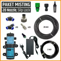 Paket Misting / Kabut / Embun, 20 Mist Nozzle / Titik