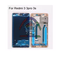 FRAME BEZEL TULANG TENGAH DUDUKAN LCD XIAOMI REDMI 3 3S 3X 3 PRO ORI