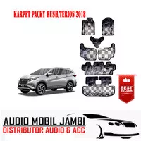 KARPET KARET MOBIL PACKY PODA RUSH TERIOS AN 2018 7117 SMOKE BEIGE SAL