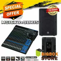 Paket Speaker Yamaha DBR-15 with Mixet MG-16xu / DBR15 / DBR 15