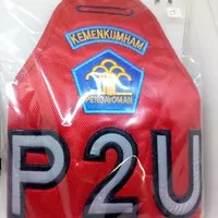 hand badge P2U kemenkumham pengayoman lapas atribut