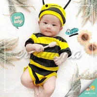 jumper bayi lebah / baby romper bee