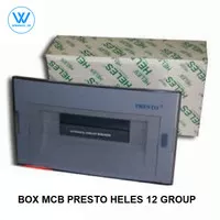 PRESTO BOX MCB 12 GROUP INBOW TANAM TUTUP TRANSPARAN KOTAK MCB HELES