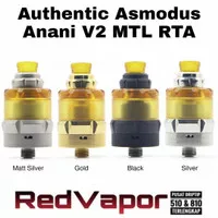 Asmodus Anani V2 MTL RTA 22mm Authentic 100%