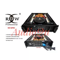 Power Amplifier RDW ND18PRO/ND 18PRO/ ND 18 PRO 4Ch 1800 Watt Original