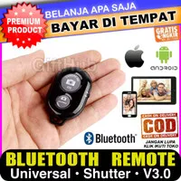 TOMSIS Universal Bluetooth Remote Shutter for iOS dan Android Tongsis