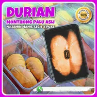 Durian Monthong Palu Parigi ASLI kupas Daging Manis Legit