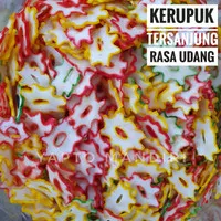 Kerupuk Bawang Tersanjung Bintang Besar/Kerupuk Tersanjung (250gr)