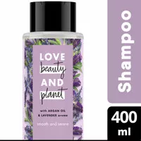 Love Beauty And Planet Shampoo Argan Oil & Lavender 400 Ml - Shampo