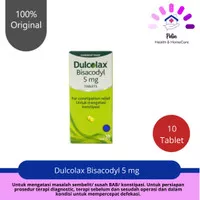 Dulcolax Bisacodyl 5 mg 10 Tablet / Obat Untuk Memperlancar BAB
