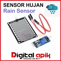 Rain Sensor Deteksi Air Hujan Raindrops Humidity Module Arduino
