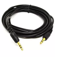 KABEL AUDIO JACK 3.5 5M MALE-MALE / KABEL AUX 5 METER GOLD PLATED